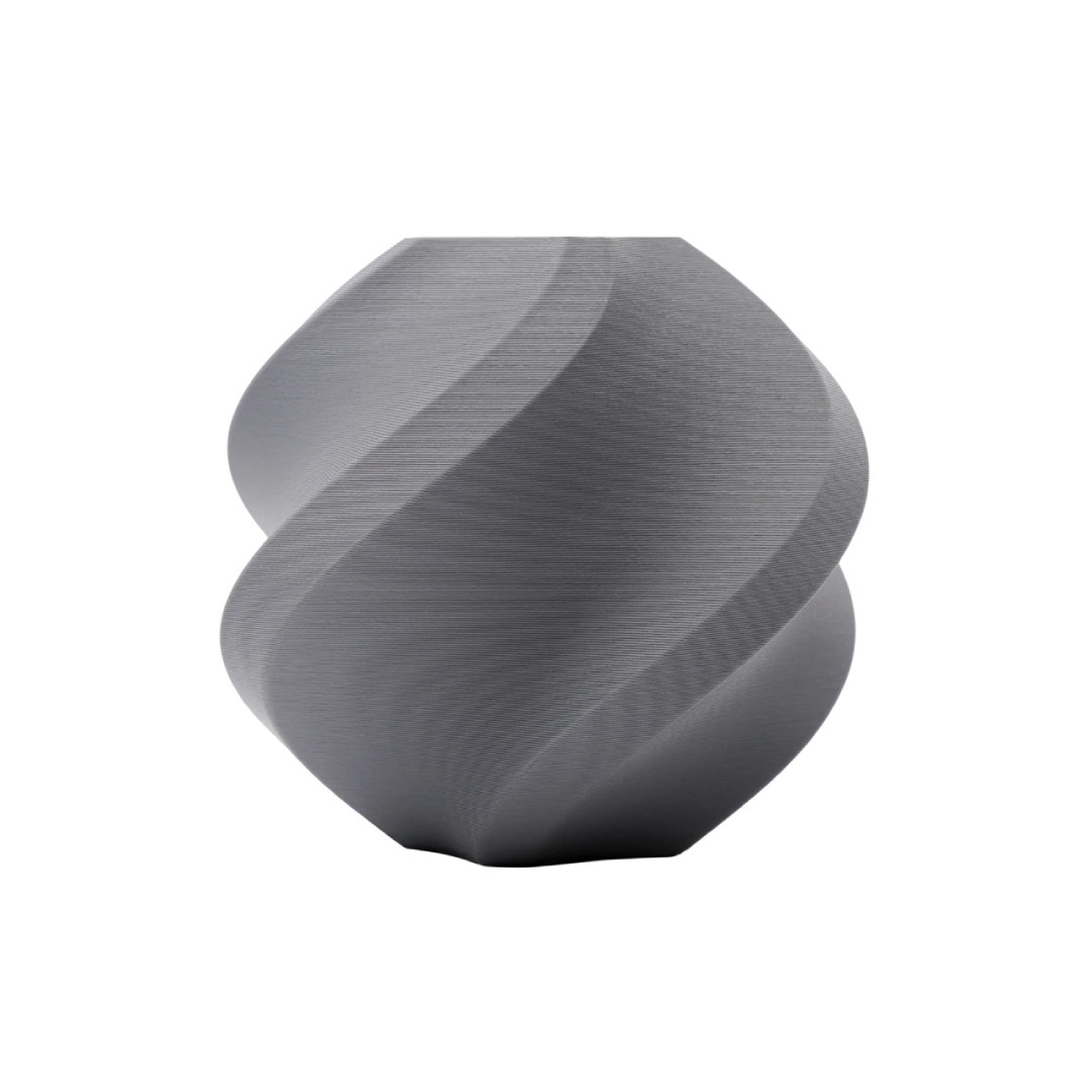 Filament Bambu Lab PLA Matte 1,75mm 1kg - w zestawie z wielorazową szpulą - Ash Grey